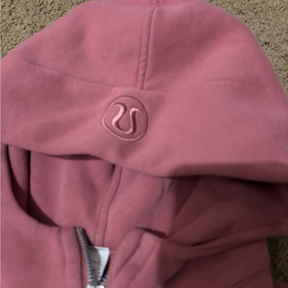 🌹💕Lululemon Scuba Oversized Half-Zip Hoodie Brier Rose - Picture 4 of 5